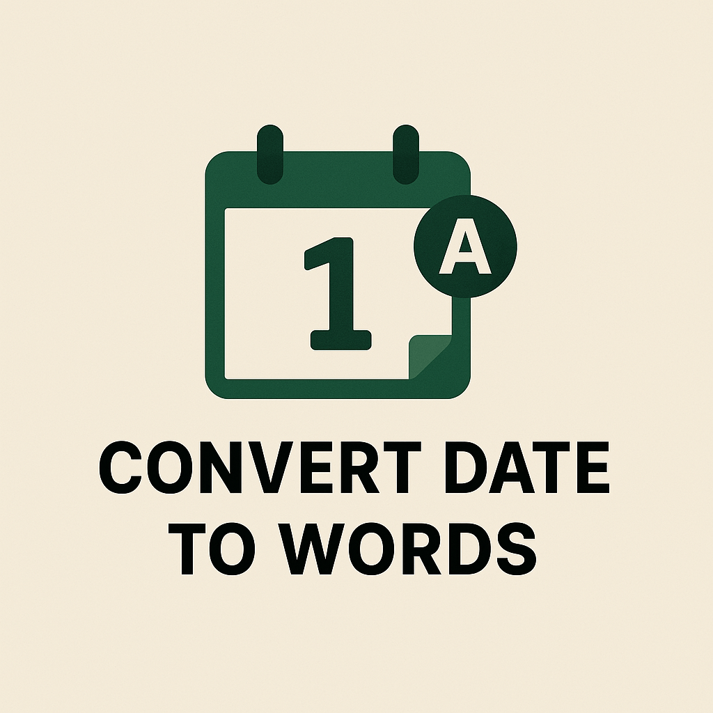 convert date to words online – instant & free